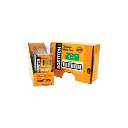 Bostitch Bostitch 3/4 in. L X 23 Ga. Paper Strip Coated Pin Nails 3000 pk PT-2319-3M